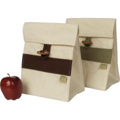 Item Number:145666 CASE FOOD LUNCH BAG ORGANIC COTTON LUNCH BAG