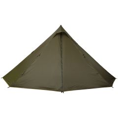 Item Number:580434 SHELTER TENT BOREAL HOT TENT BOREAL HT - 4 PERSON FLOORLESS HOT TENT WITH  POLE WITH STOVE JACK - GREEN