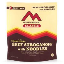 CLASSIC BEEF STROGANOFF WITH NOODLES